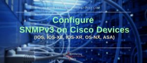 snmpv3 cisco switch configuration software