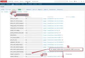 No snmp data collection ошибка