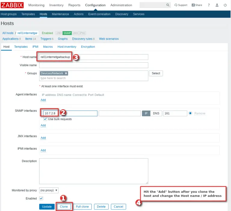 Zabbix: Monitor Cisco Switch Or Router With SNMP Template